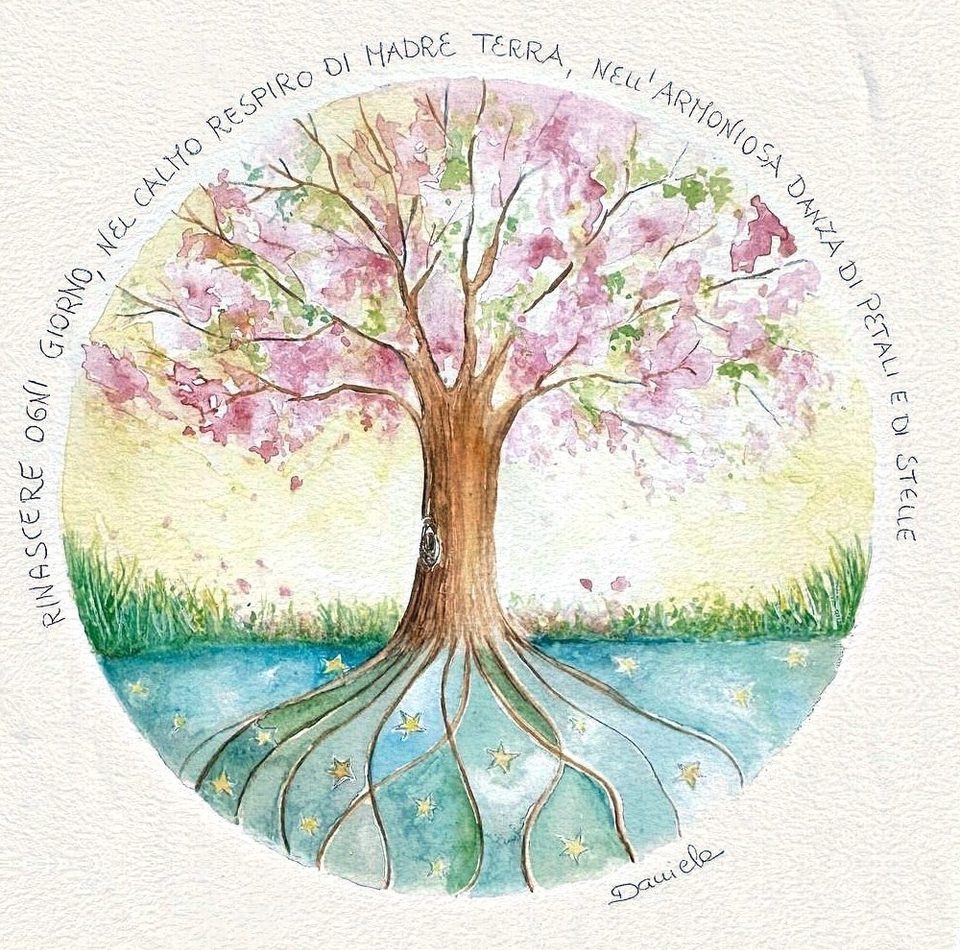 Albero della vita appeso alla parete